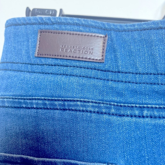 Kenneth Cole, women's pull on, denim Jean , high waist, stretch - Picture 6 of 8